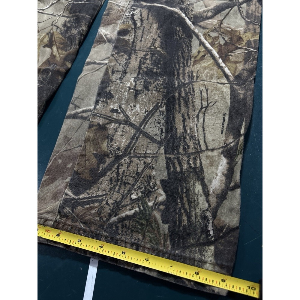 Vintage Russell Outdoors Realtree Camo Cargo Pants Mens Medium Baggy Relaxed Fit - Picture 14 of 14